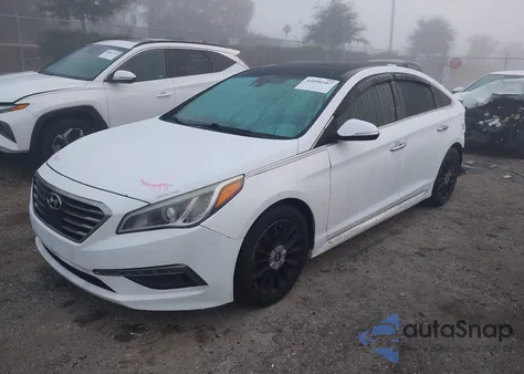 2015 Hyundai Sonata Limited from USA, damaged, VIN 5NPE34AF3FH088044